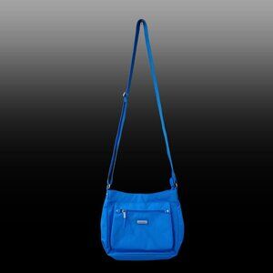 Baggalini Blue Nylon Crossbody Bag – Lightweight & Travel-Ready